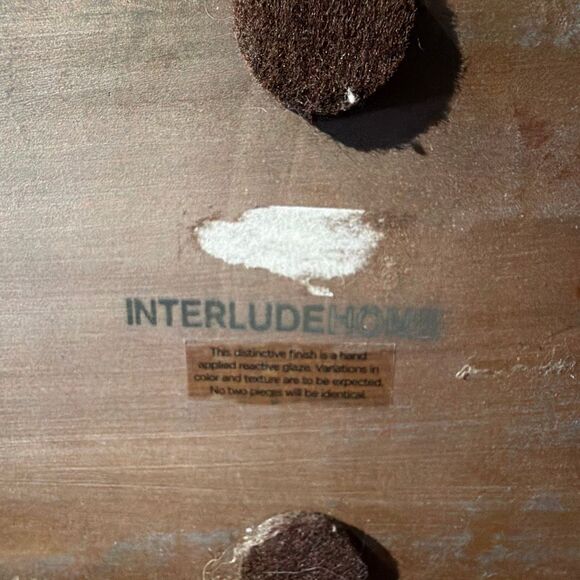 Interlude Home Celeste Tray Unique piece hand glazed - Picture 5 of 7